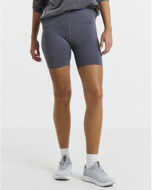 Under Armour Gray Campus 7 Shorts"