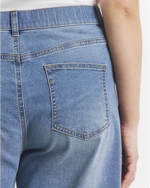 Simply Be Blue 24/7 Culotte Jeans
