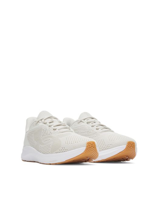 Under Armour White Charged Pursuit Trainers