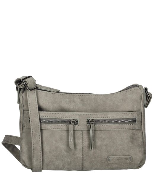 Enrico Benetti Gray Noumea Handbag