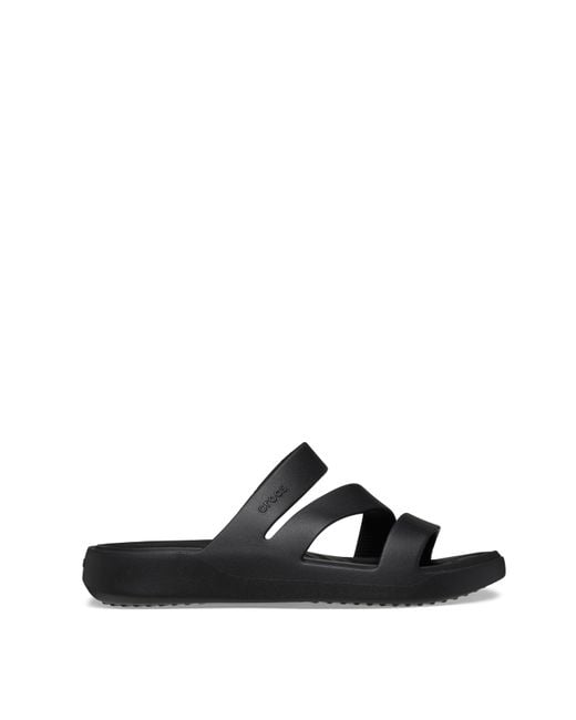 CROCSTM White Getaway Strappy Slider Sandals