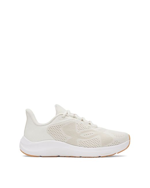 Under Armour White Charged Pursuit Trainers