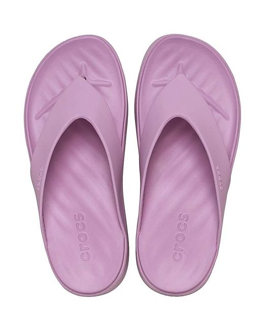 CROCSTM Purple Getaway Platform Flip Sandals
