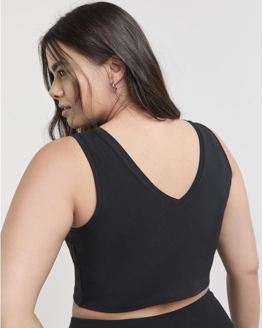 Adidas Black Small Logo Lifestyle Tank