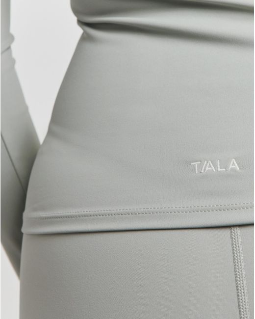 Tala Gray Dayflex Long Sleeve Top