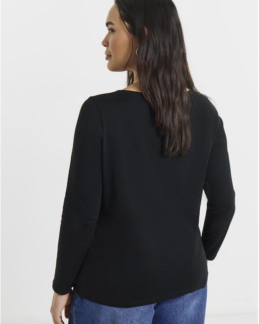 Simply Be White Pack Of 3 Slash Neck Tops