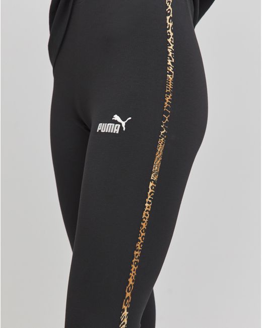 PUMA Black Essentials Graphic Animal Leggings