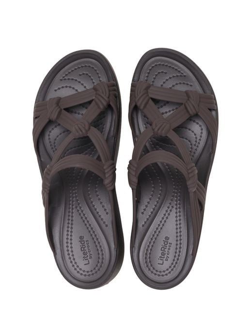 CROCSTM Brown Brooklyn Knot Sky Sandal