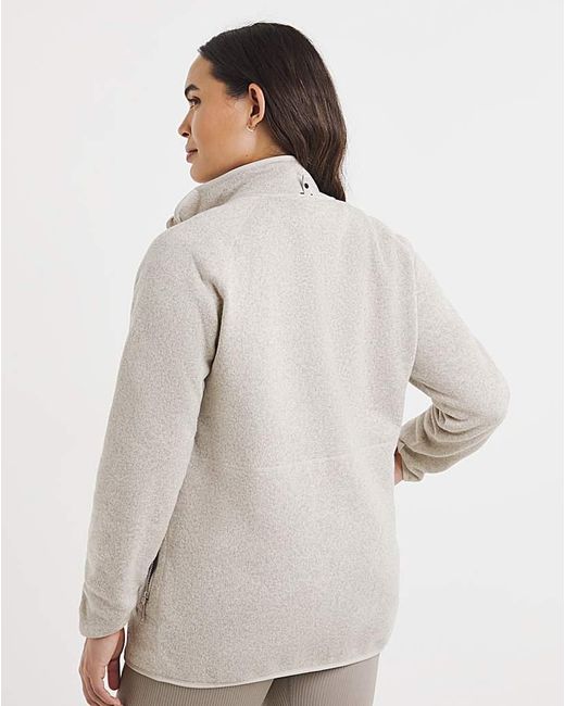 Berghaus White Asterby Fleece Jacket