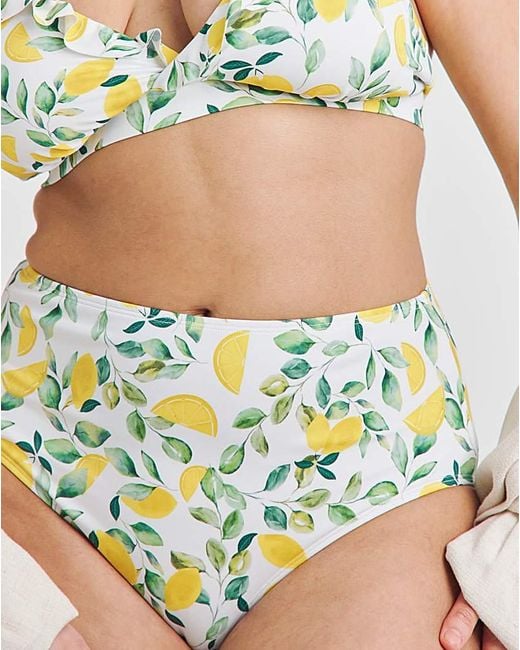 Simply Be White Value 2 Pack Bikini Briefs