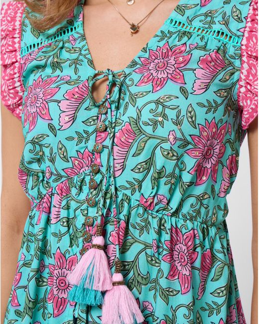Joe Browns Blue Summer Days Printed Top