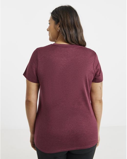 PUMA Red Essential Train Heather T-Shirt