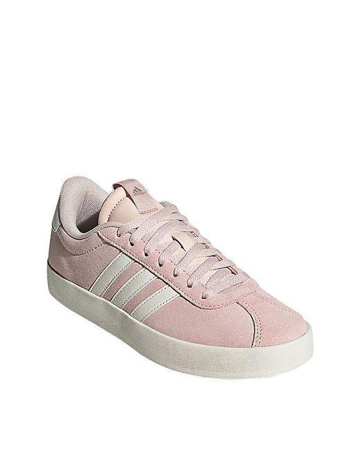 Adidas Pink Vl Court 3.0 Trainers