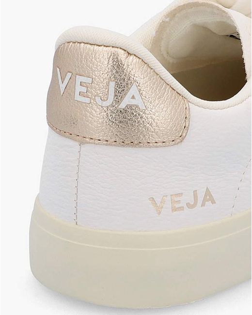 Veja White Campo Extra Platine Trainers