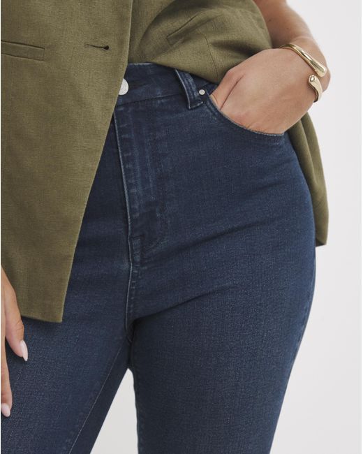 Simply Be Blue Stretch Denim Skinny Jeans