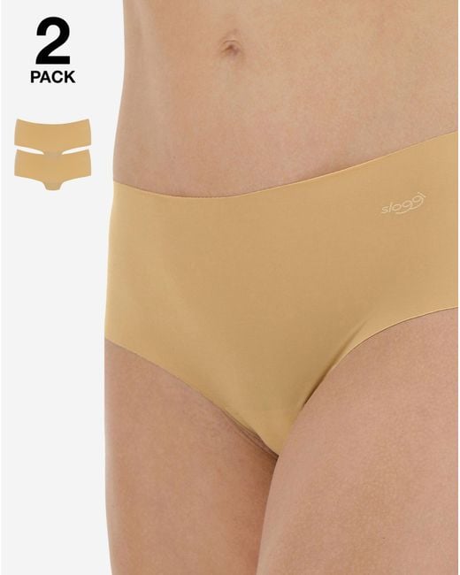 Sloggi Natural Zero 2Pk Microfibre Shorts