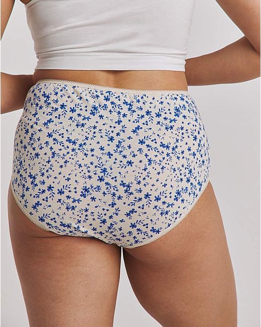 Pretty Secrets Blue 7 Pack Full Fit Brief