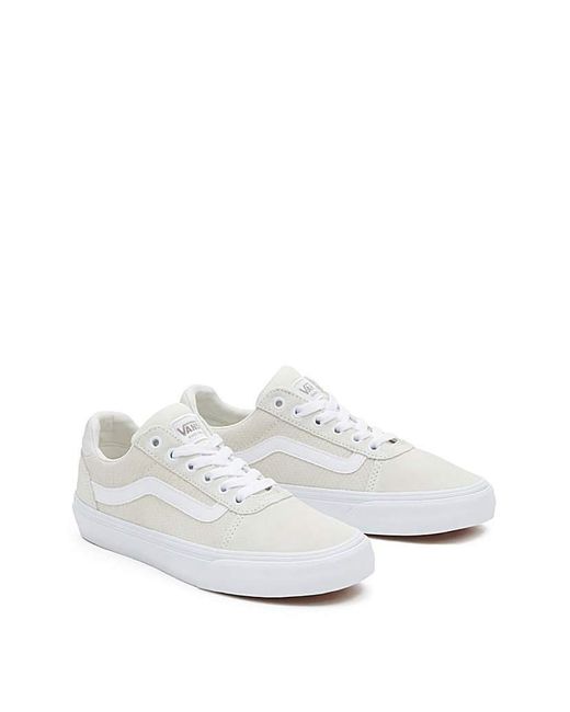 Vans White Ward Deluxe Trainers
