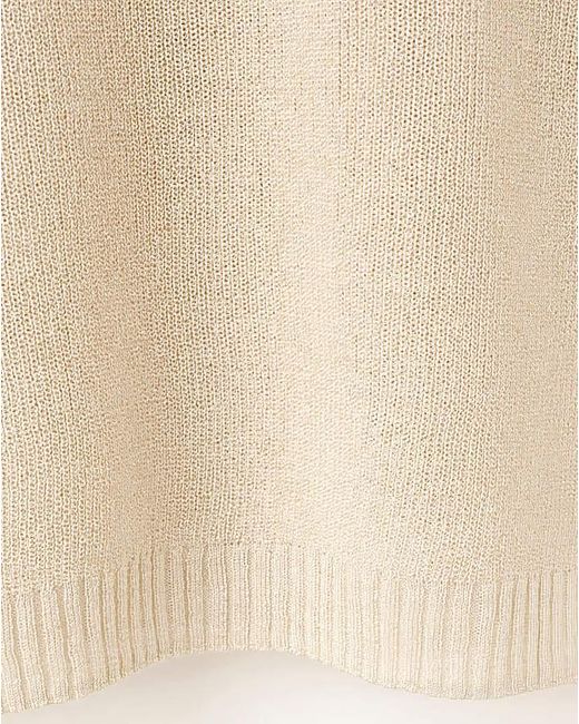 Mango White Jumper