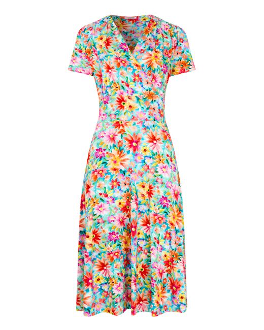 Joe Browns Multicolor Joyful Floral Jersey Dress