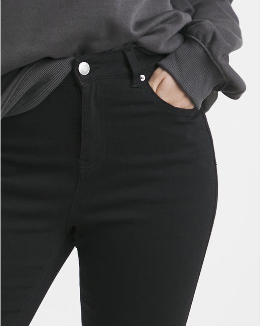 Simply Be Black Skinny Highwaist Super Stretch