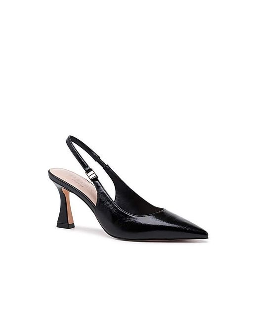 Paradox London White Chantelle Slingback Court