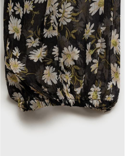 Mango Black Blouse Belle