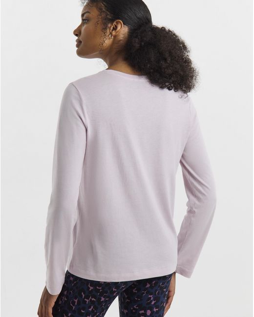 Simply Be Gray Sweaty Betty Long Sleeve T-Shirt