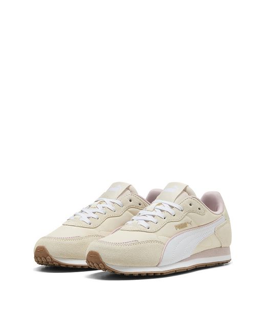 PUMA White St Miller Rose Trainers