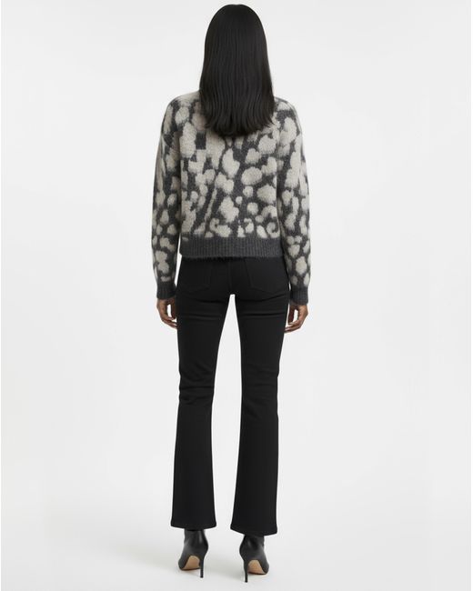 Religion Gray Blush Animal Cardigan