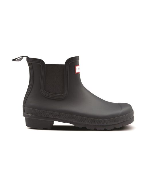 Hunter Black Original Chelsea Boots