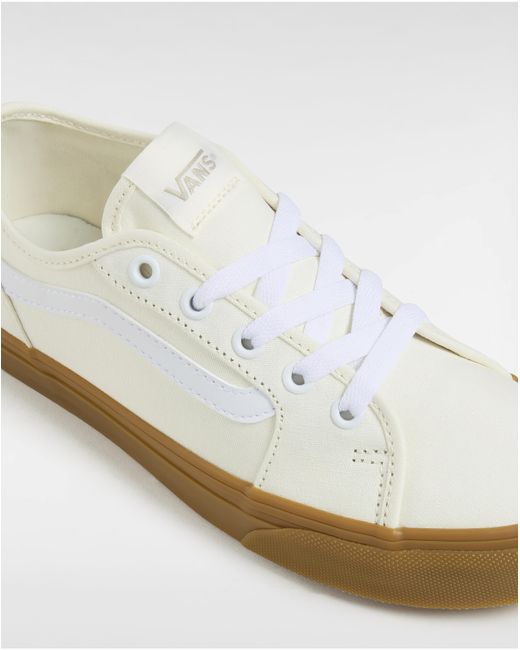 Vans White Filmore Decon Trainers