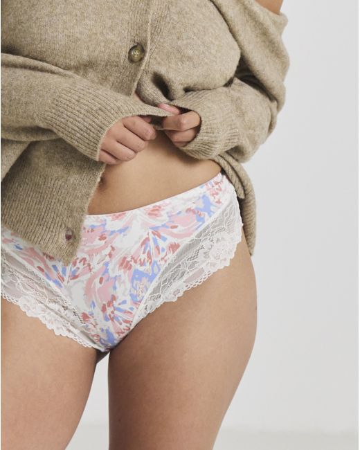 Pretty Secrets Brown 2 Pack Adrianne Midi Briefs