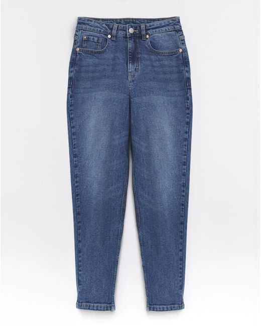 Simply Be Blue Sbe 99 1 Loose Mom Jeans