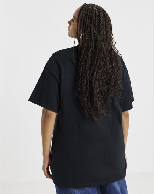 Simply Be Blue Witch Embroidery T-Shirt