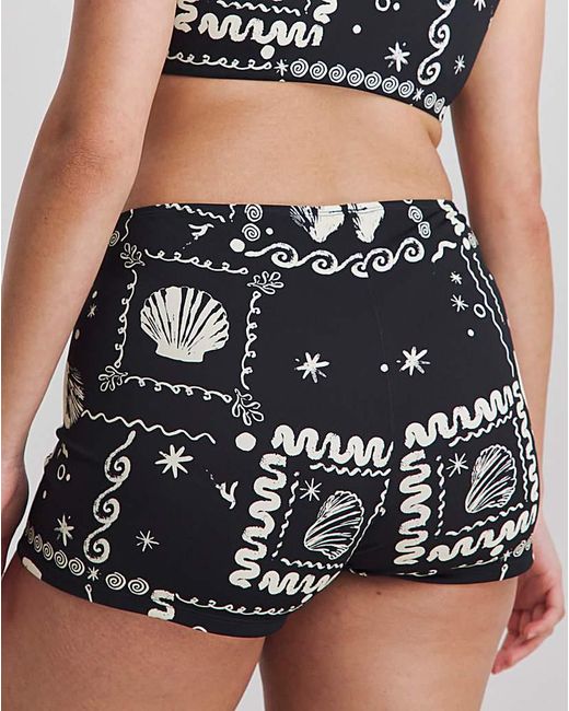 Simply Be Black Value 2 Pack Bikini Shorts