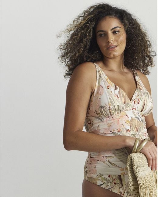 MAGISCULPT Brown Full Contour Shaping Swimsuit