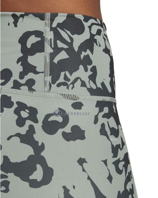 Adidas Green Training Short Leggings