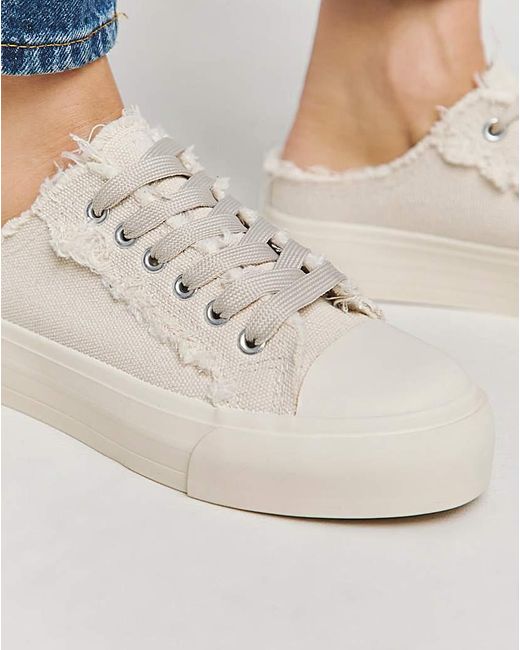 Simply Be Blue Raw Edge Trainer