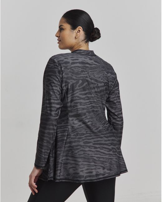 JD Williams Gray Beach To Beach Sports Swim Rash Guard