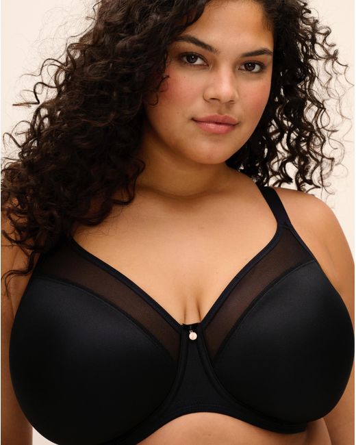 Elomi Black Smooth Moulded T Shirt Bra
