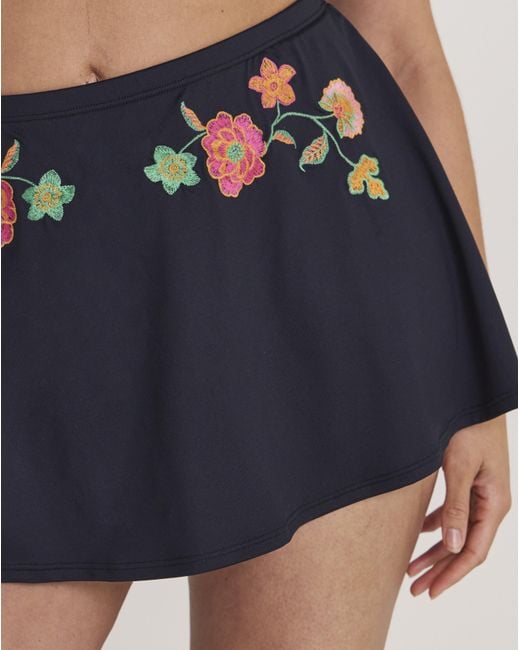 Figleaves Black Bikini Skirt
