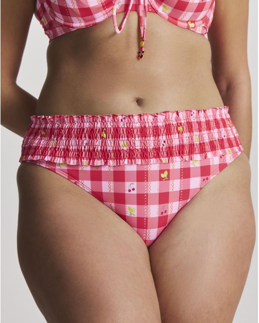 Simply Be Red Low Rise Bikini Brief