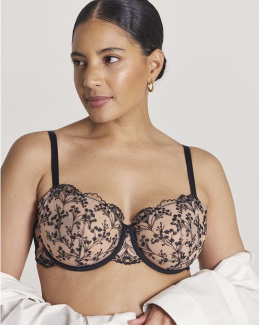 Pretty Secrets Black Penelope Bra