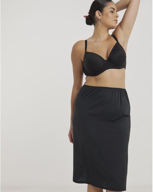Simply Be White 2 Pack 27In Half Slip