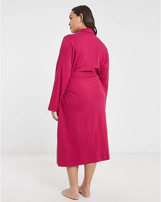 Pretty Secrets Red Waffle Gown