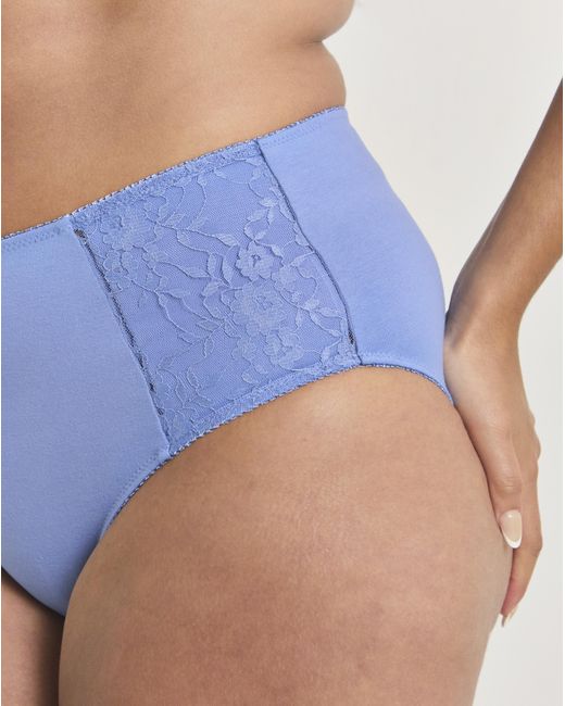 Pretty Secrets Blue New Sarah 2 Pack Full Knickers