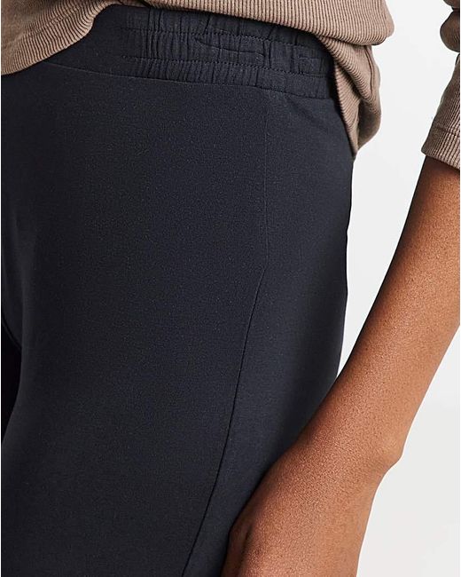 Simply Be White Jersey Flared Trouser