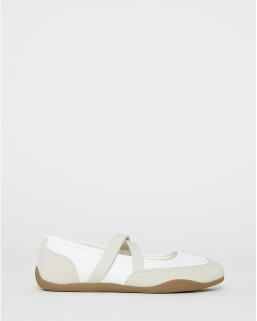 Simply Be Blue Ballet Trainer Wide