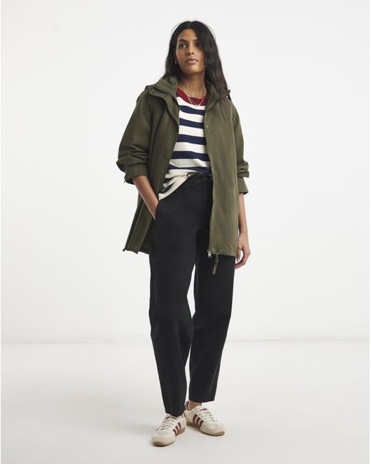 Simply Be Green Funnel Neck Jacket